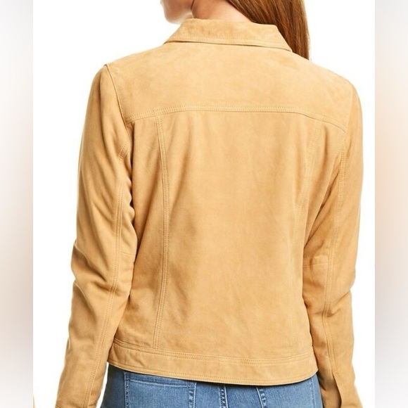 J McLaughlin NWT Women's Oakley 100% Goat Suede Jacket. Size M R-124 - Picture 3 of 7